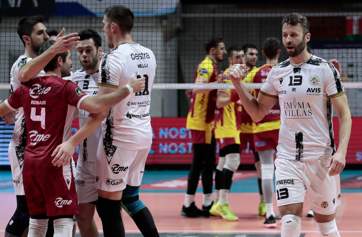 A2 Credem Banca: Siena chiude l'andata con il sorriso. 3-1 su Reggio Emilia