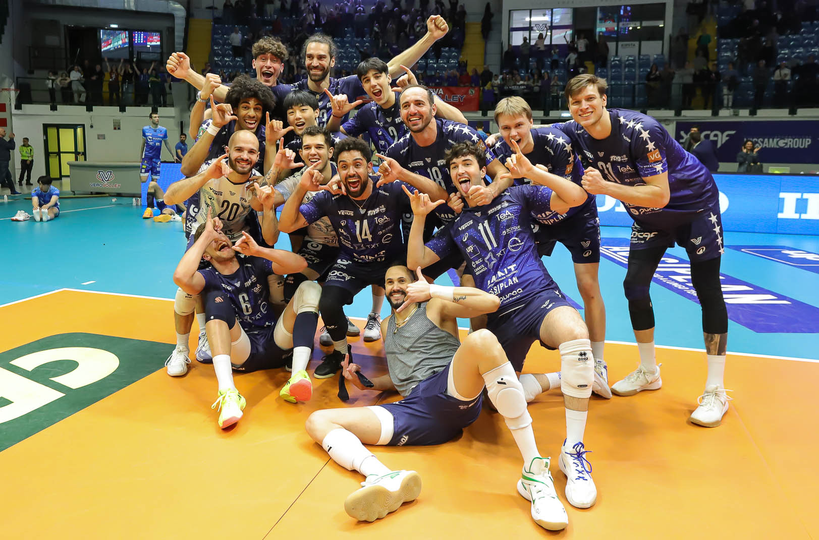 Superlega: Che show. Trento in vetta per un set, Monza-Taranto salvezza al tie break