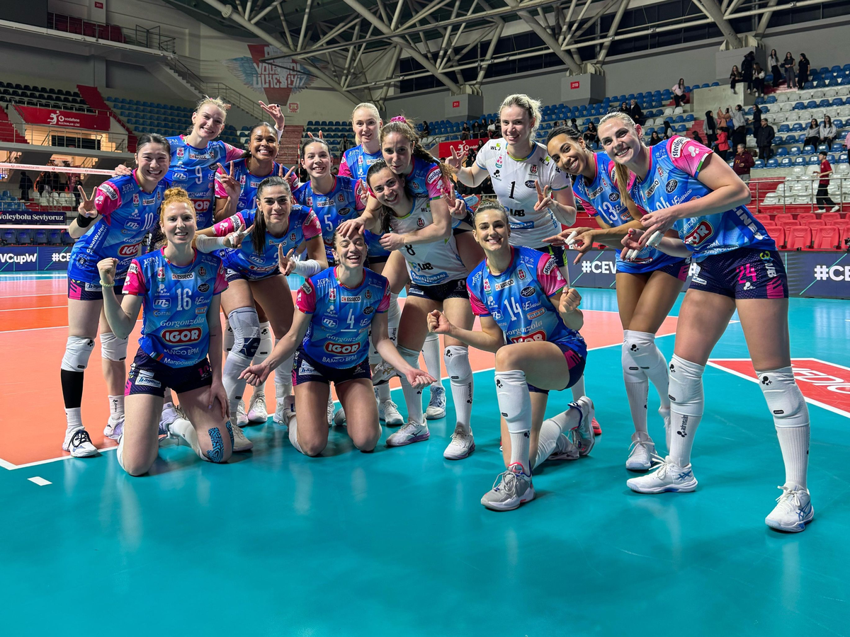 Cev Cup F.: Novara va in finale! 3-0 al THY