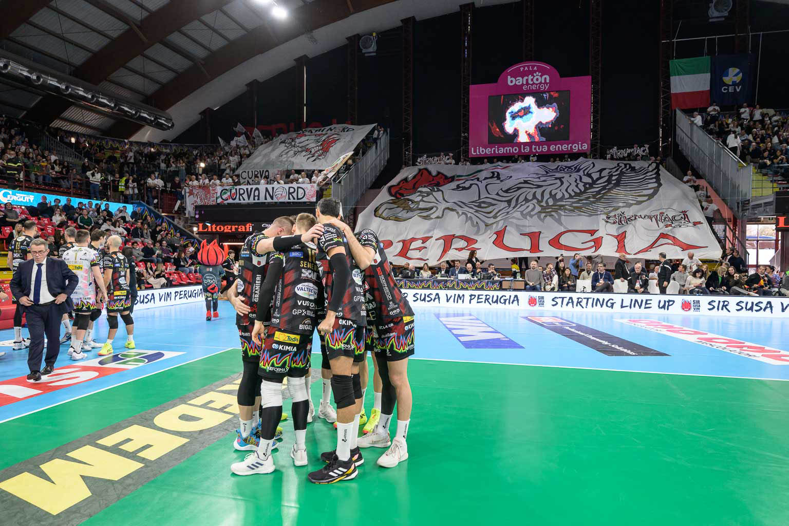 Superlega: Perugia vince al 5° ed è imbattuta. Piacenza resta dietro a Verona