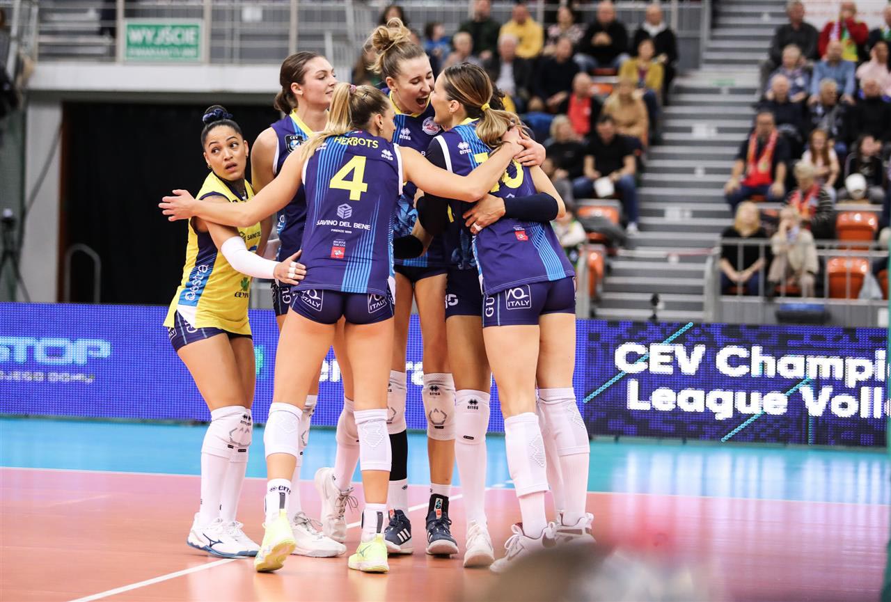 Champions League F.: Scandicci vince anche a Bielsko-Biala. Antropova MVP