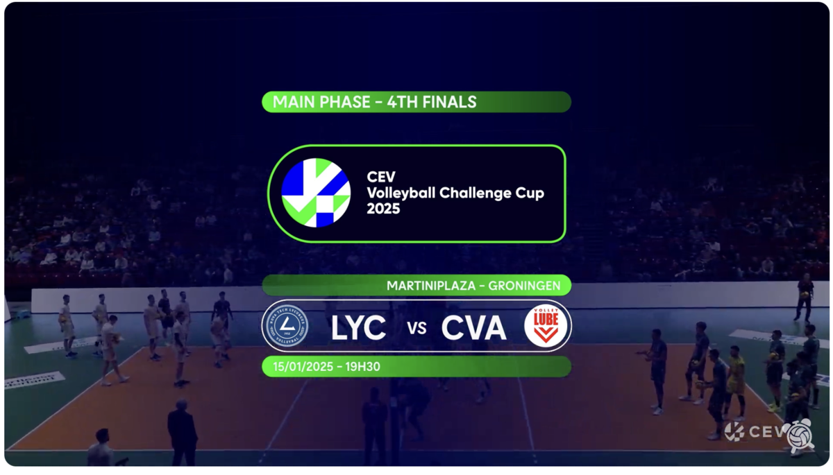 Challenge Cup: Qui la diretta streaming di Groningen - Lube