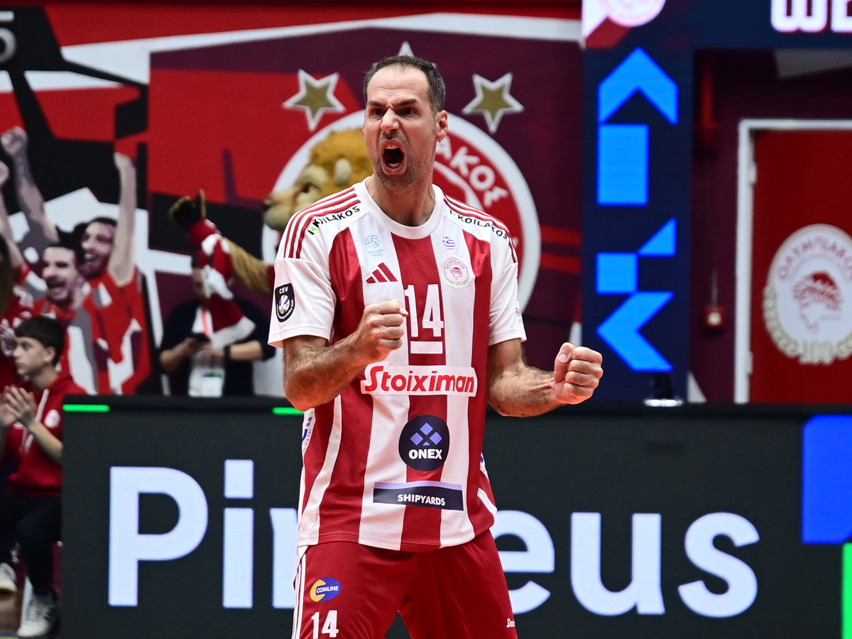 Champions League: L'Olympiakos di Gardini e Travica supera Monza 3-1