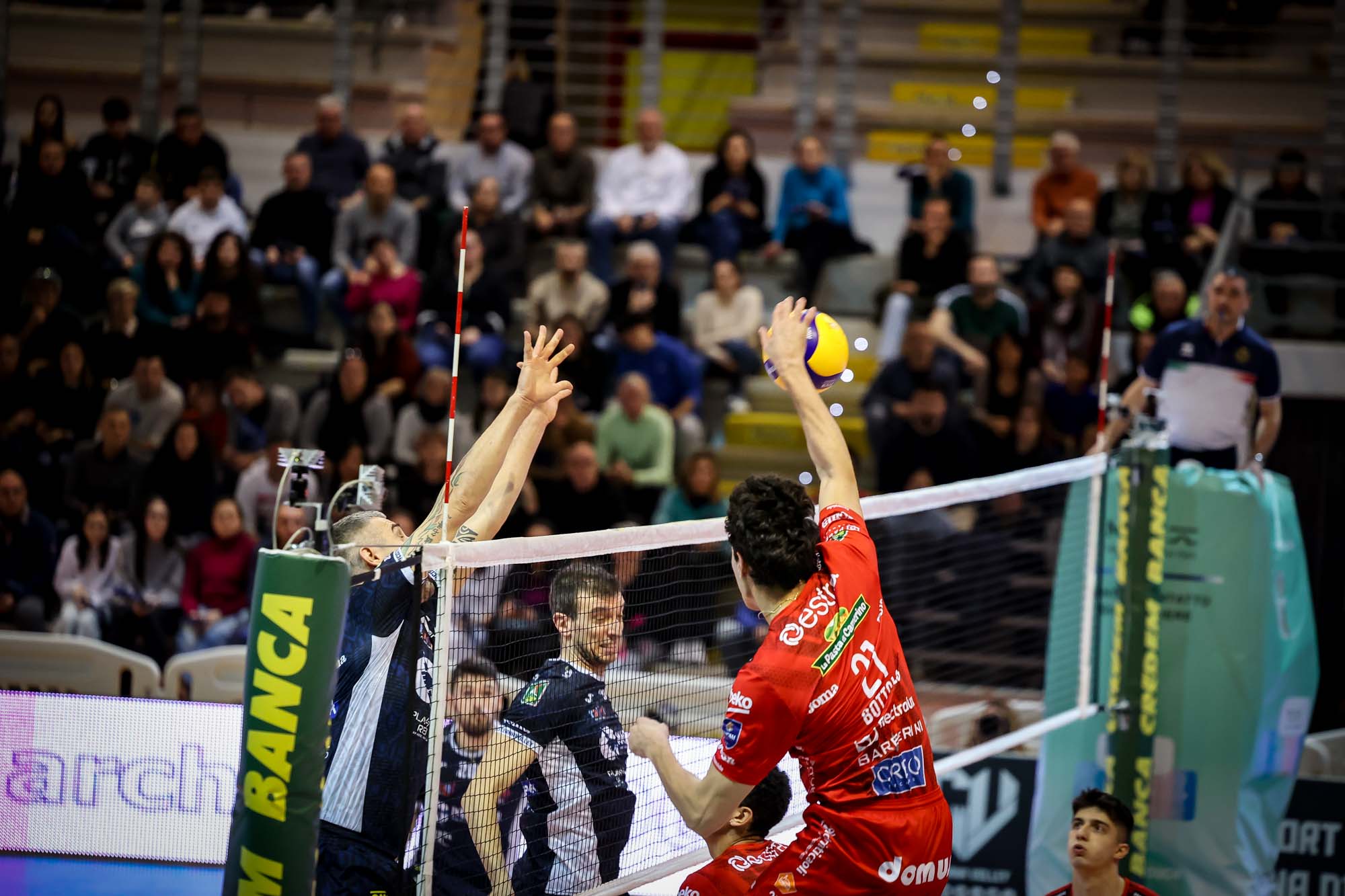 Superlega: I numeri della 5a giornata di ritorno. Lube 61,5% in attacco