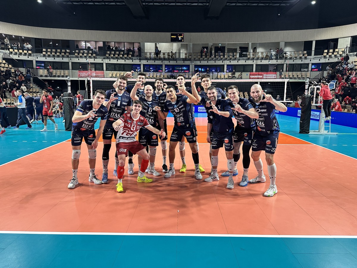 Cev Cup: Trento c'è! 3-1 allo Chaumont