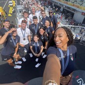 GP Monza: Danesi e Omoruyi alla festa di Leclerc e Ferrari