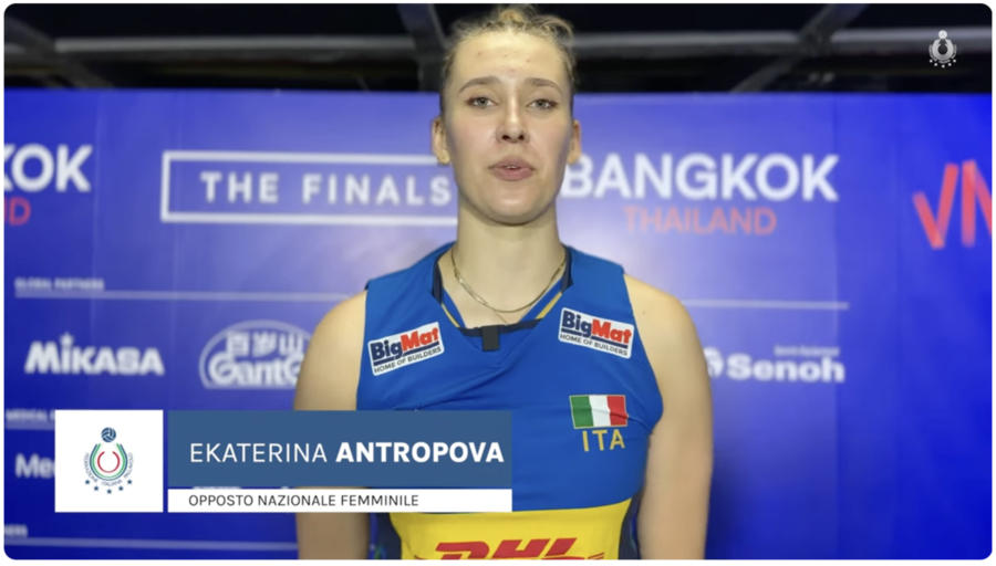 VNL F.: Antropova, &quot;Felice di aver aiutato la squadra a vincere. Conta questo&quot;