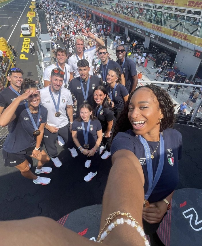 GP Monza: Danesi e Omoruyi alla festa di Leclerc e Ferrari