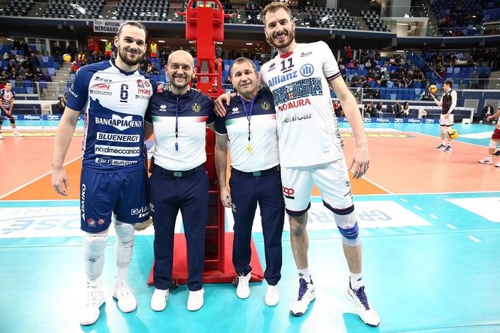 Superlega: Gli arbitri di gara 3 dei Quarti