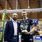 Superlega: Baranowicz premiato Credem Banca MVP di novembre