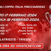 Coppa Italia Frecciarossa: Via alla prevendita dei biglietti per la F4 di Trieste