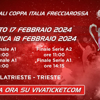 Coppa Italia Frecciarossa: Via alla prevendita dei biglietti per la F4 di Trieste