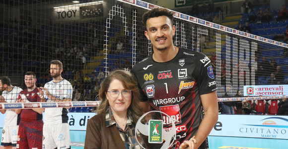 Superlega: Chinenyeze premiato come MVP di gennaio