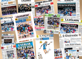 Olimpiadi F.: Le prime pagine dell'oro delle azzurre