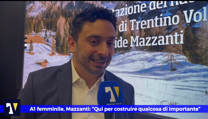 Trento: Mazzanti, tre anni e mezzo di contratto. &quot;Sono qui per un progetto che guarda lontano&quot;