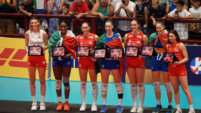 Europei U22F.: Il dream team. Gardini MVP