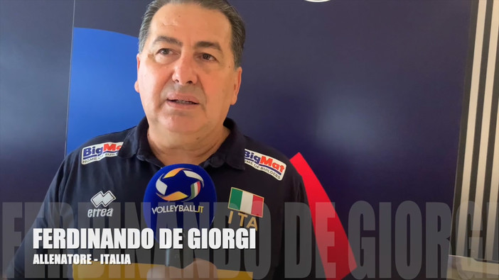 Europei: De Giorgi, &quot;Essere campioni in carica non dà punti.  Già con il Belgio serve attenzione&quot;