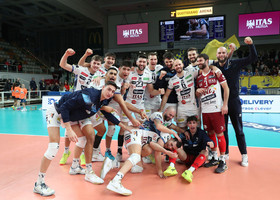 Cev Cup: Trento, qualificazione agli Ottavi. Battuto il Galati con un netto 3-0