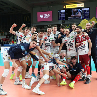 Cev Cup: Trento, qualificazione agli Ottavi. Battuto il Galati con un netto 3-0