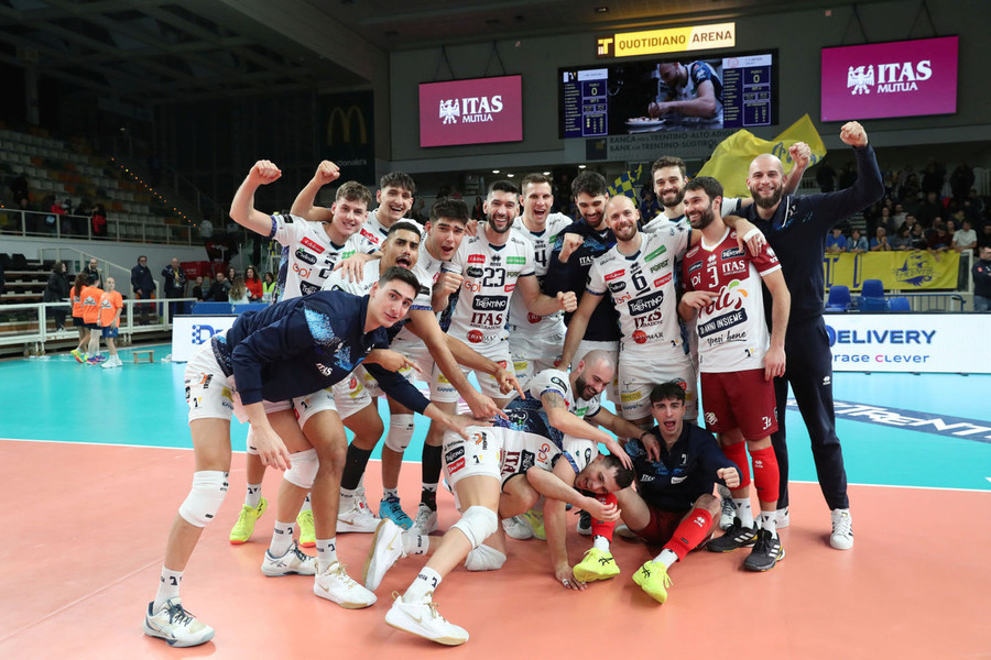 Cev Cup: Trento, qualificazione agli Ottavi. Battuto il Galati con un netto 3-0