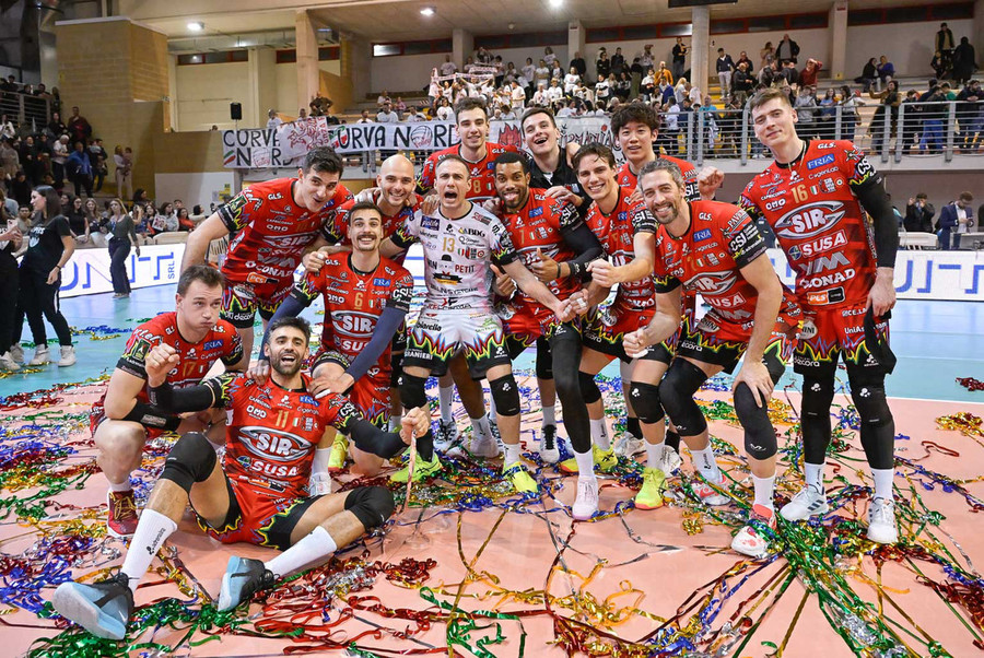 Superlega: Perugia non fa sconti. 3-0 al Cisterna. Che percentuali in attacco!