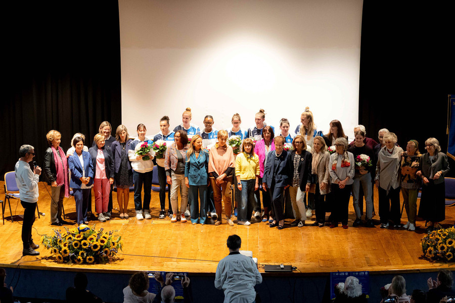 Conegliano: Le &quot;Pantere&quot; sul palco con Soroptimis per i diritti delle donne e la parità di genere