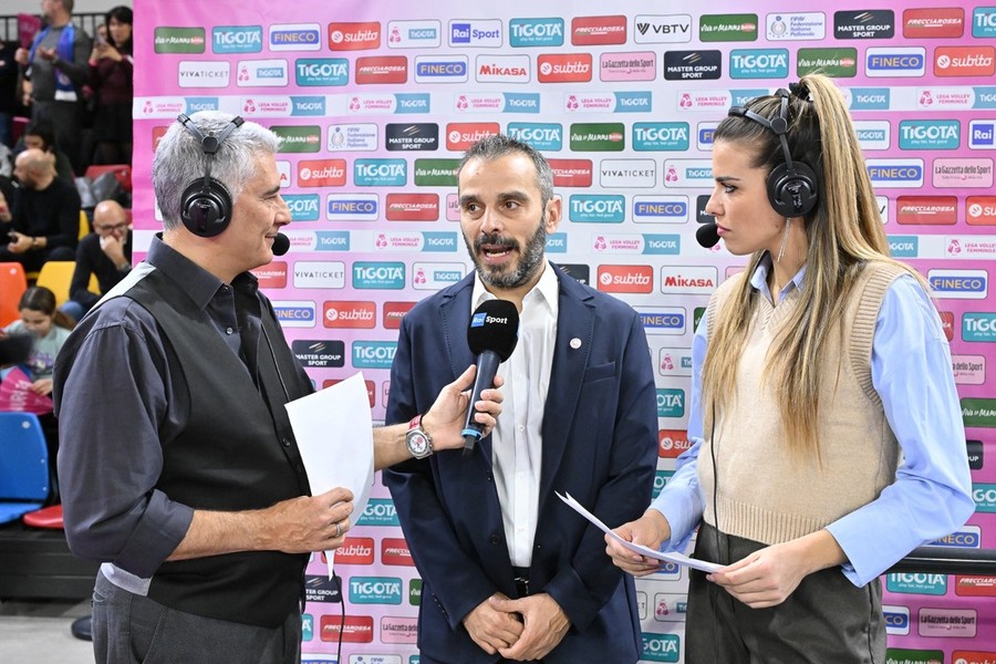 Coach Gaspari intervistato da Marco Fantasia e Giulia Pisani