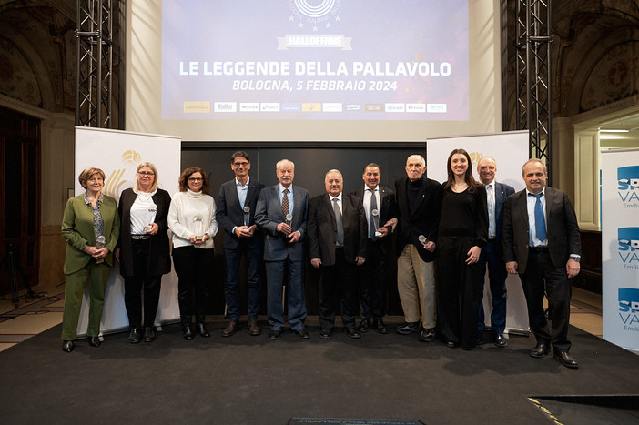 Fipav: Hall of Fame, la pallavolo premia i suoi campioni e gli amici, di oggi e di ieri