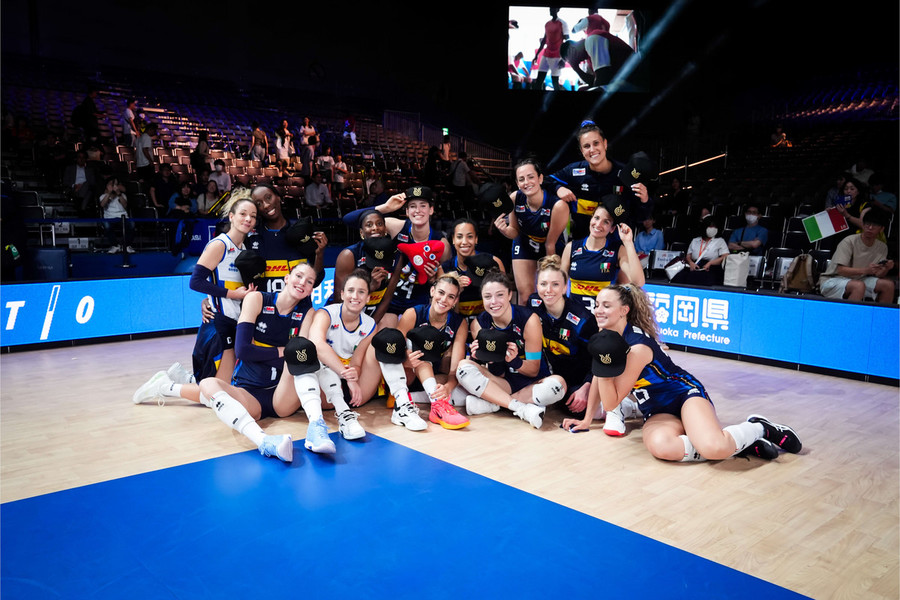 VNL F.: Azzurre, un 3-0 senza problemi alla Korea. E' Final Eight