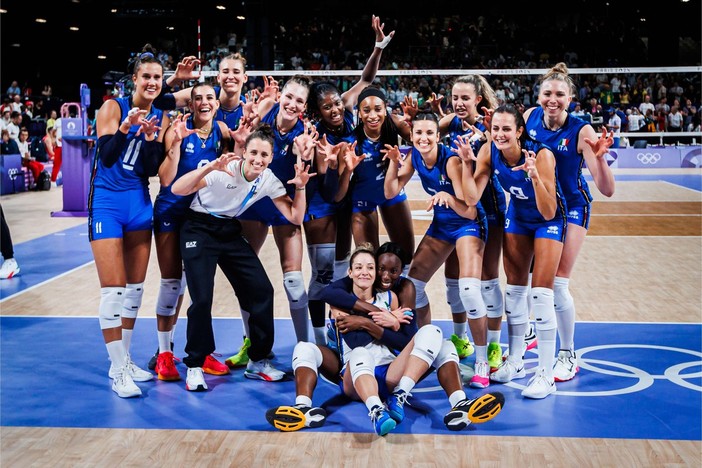 Olimpiadi F.: 3-0 alla Serbia, azzurre nella storia. E' semifinale