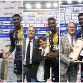 Nella foto Keita MVP a Milano e nelle gare interne contro la Lube, contro Cisterna