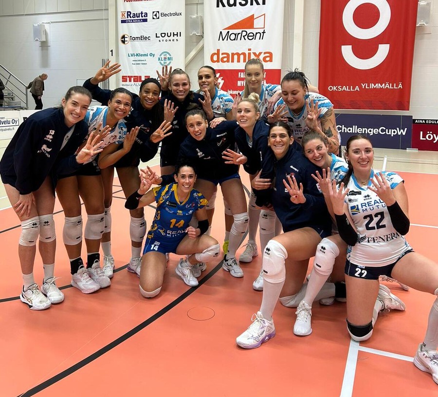 Challenge Cup F.: Chieri passa ai Quarti. Vittoria netta in Finlandia