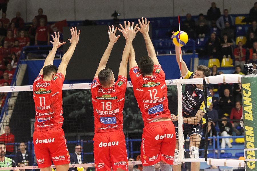 Superlega: Civitanova vince il derby. 3-0 al Grottazzolina