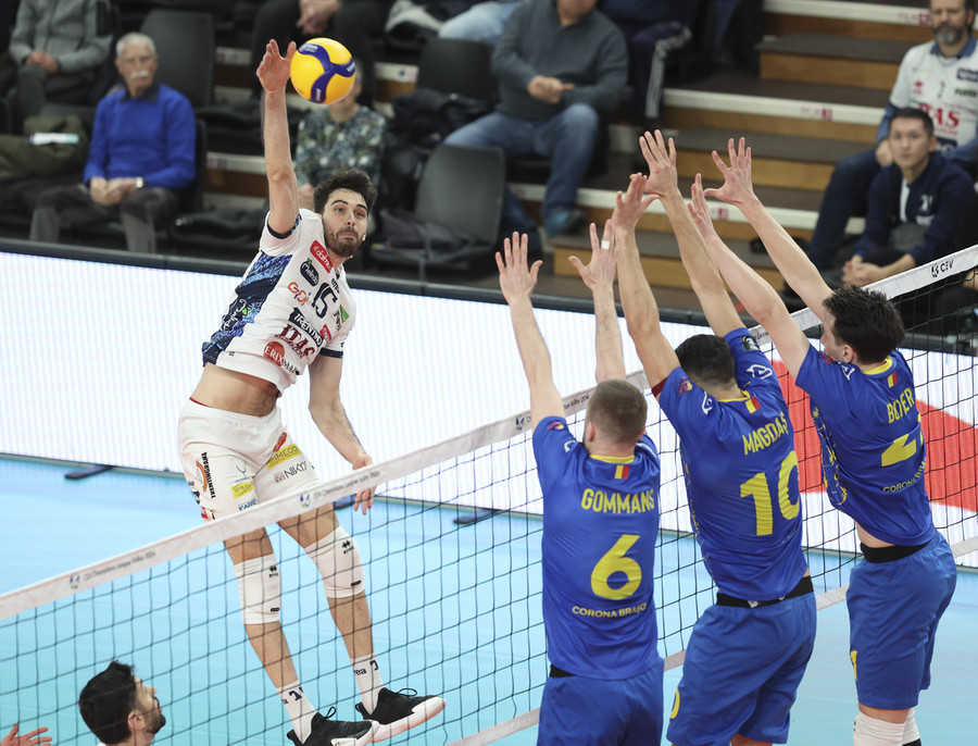 Cev Cup: Trento vola ai Quarti. 3-0 al Brasov e ora c'è lo Chaumont di Prandi