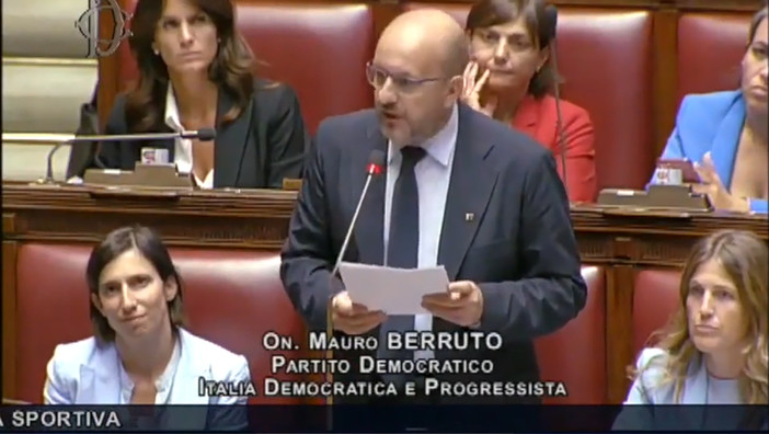 Mauro Berruto nel suo intervento alla Camera dei Deputati