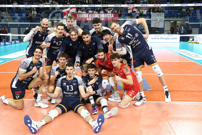 Superlega Credem Banca: Milano ancora luci e ombre. Ma incassa i 3 punti. 3-1 al Grottazzolina