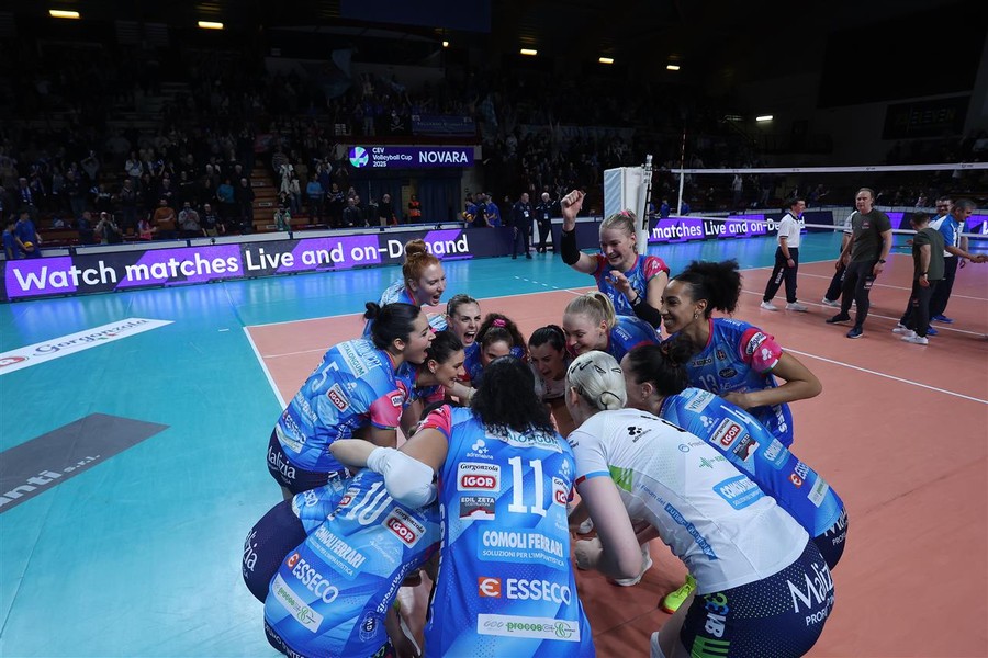 Cev Cup F.: Novara in campo. Questa sera c'è il Plovdiv