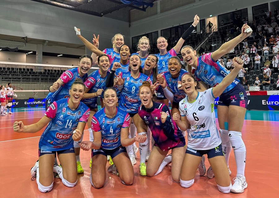 Cev Cup F.: Novara sbanca Lodz. Netto 0-3