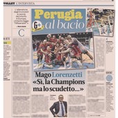 Perugia: Lorenzetti tra Champions e Campionato... &quot;Lo scudetto ogni volta mi insegna qualcosa e mi migliora&quot;