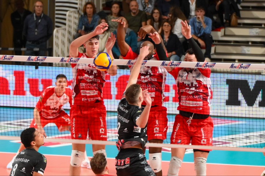 Superlega Credem Banca: Padova spreca. Piacenza di squadra e carattere vince 2-3