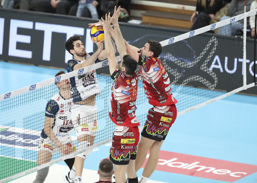 Superlega: Rai2, 2,3% di share per Trento - Perugia