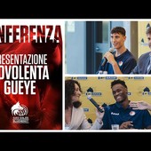 Piacenza: La conferenza stampa di presentazione di Alessandro Bovolenta e Moussè Gueye