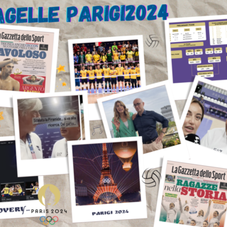 PaGelle PaRigi2024 / 3: Finalmente La Gazzetta dello SPORT. Per Fefè il pericolo &quot;Mix zone&quot;