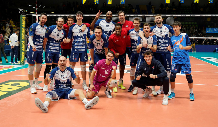 Superlega: Piacenza vince 3-2 a Modena e spacca la classifica