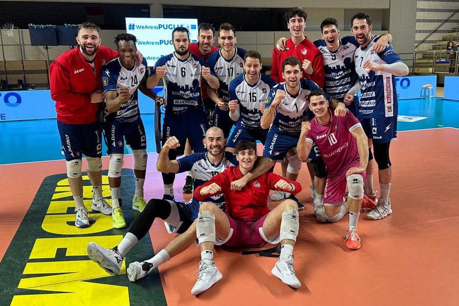 Superlega: Piacenza batte il suo futuro. 3-1 al Taranto di Boninfante