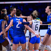 VNL F.: Oggi alle 13.30 Italia - Cina, diretta DAZN