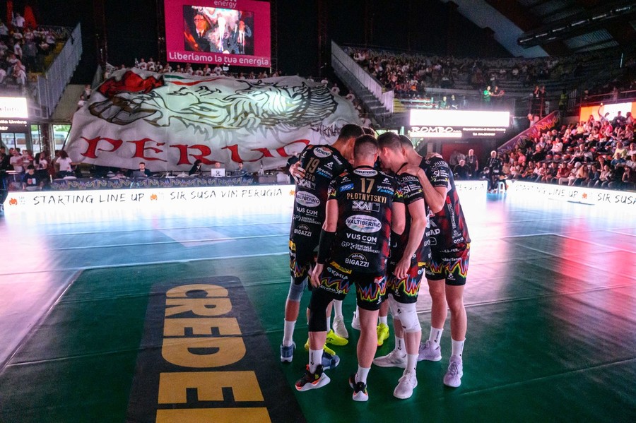 Superlega Credem Banca: Sabato 16 novembre Perugia-Grottazzolina in diretta DAZN