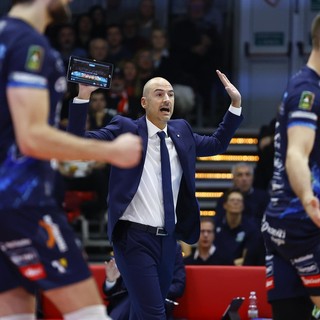 Coach Fabio Soli, soddisfatto per il risultato, meno per il gioco