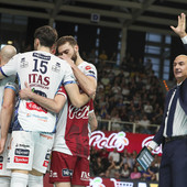 Superlega Credem Banca: Trento soffre ma vince ancora. 3-1 su una Modena che sbaglia nei finali