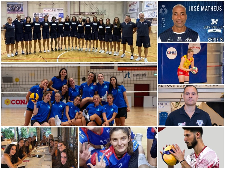 Serie B maschile, B1 e B2 femminile. Mercato e raduni